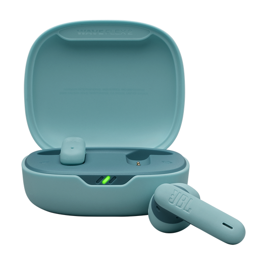 JBL Wave Flex 2 - Blue - True Wireless Earbuds - Hero
